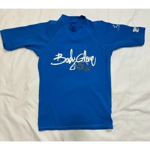 Kids Blue Body Glove Swim Shirt